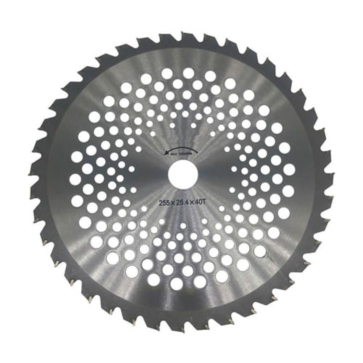 GENERICO - Disco Punta Diamante 40 Dientes Desbrozadora 25mm