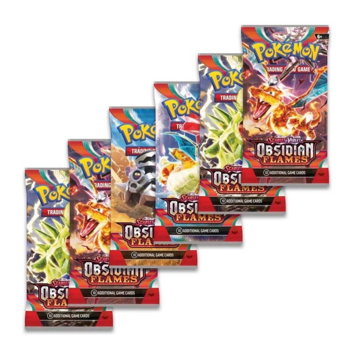 POKEMON - POKEMON OBSIDIAN FLAMES Booster Bundle ESPAÑOL