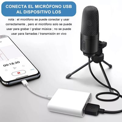 Imagen 2 del producto Adaptador Lightning A Usb 3.0 Para iPhone iPad Otg