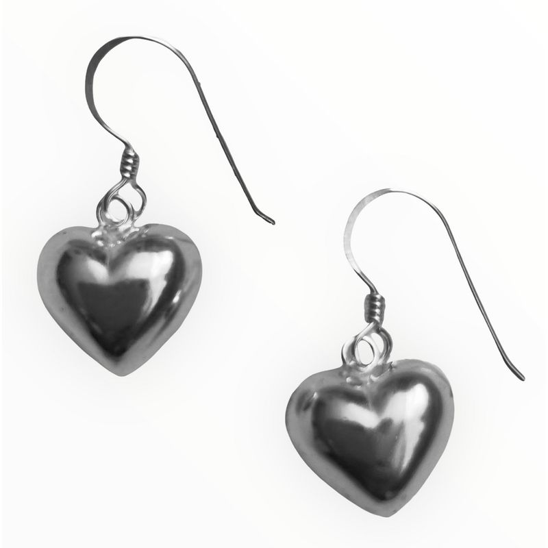 TAETHAI - Aros de plata 925 corazón