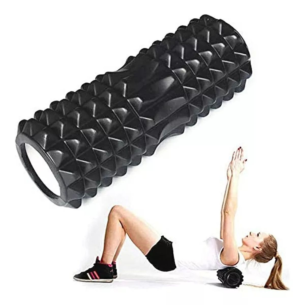 KUANGYE - Foam Roller Rodillo Yoga Pilates Fitness Masajeador Gym