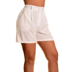 LOOK SHOP - Short Mujer, Plisado, Uso Casual O Formal. Juvenil 093