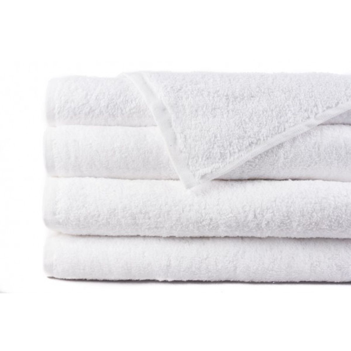 EL CASTILLO FRAZADAS - Toallon Sábana Blanco 625 grs/m2 Liso