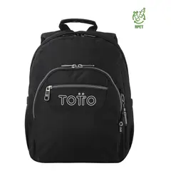 TOTTO - Mochila Escolar Gommas Rpet Negro/black