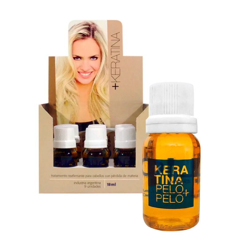 OLIO - Caja 9 Ampollas Tratamiento Keratina OLIO