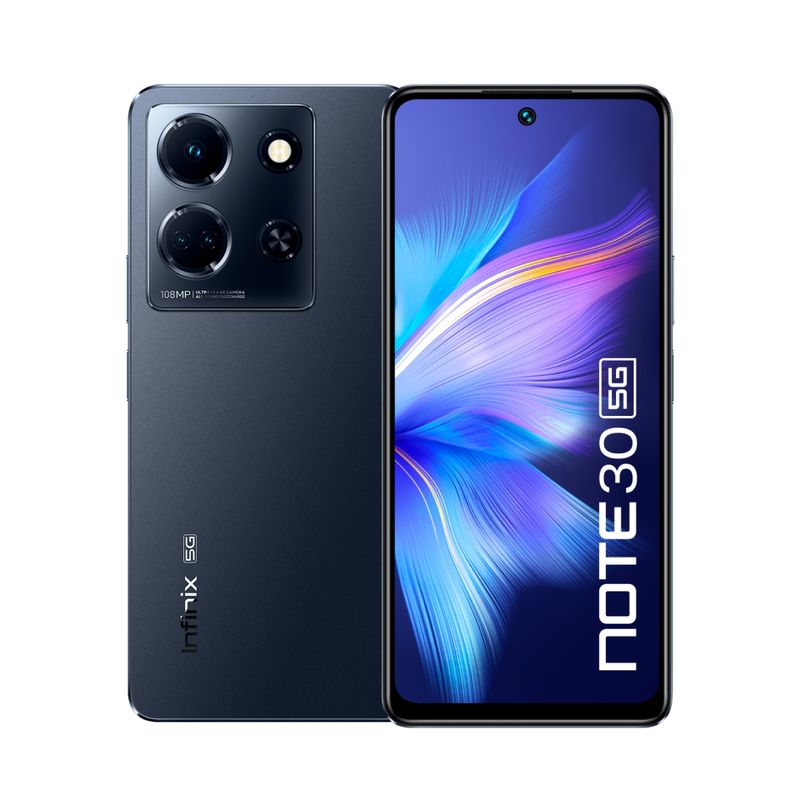 INFINIX - Infinix Note 30 5G Magic Black 256GB ROM 8GB RAM