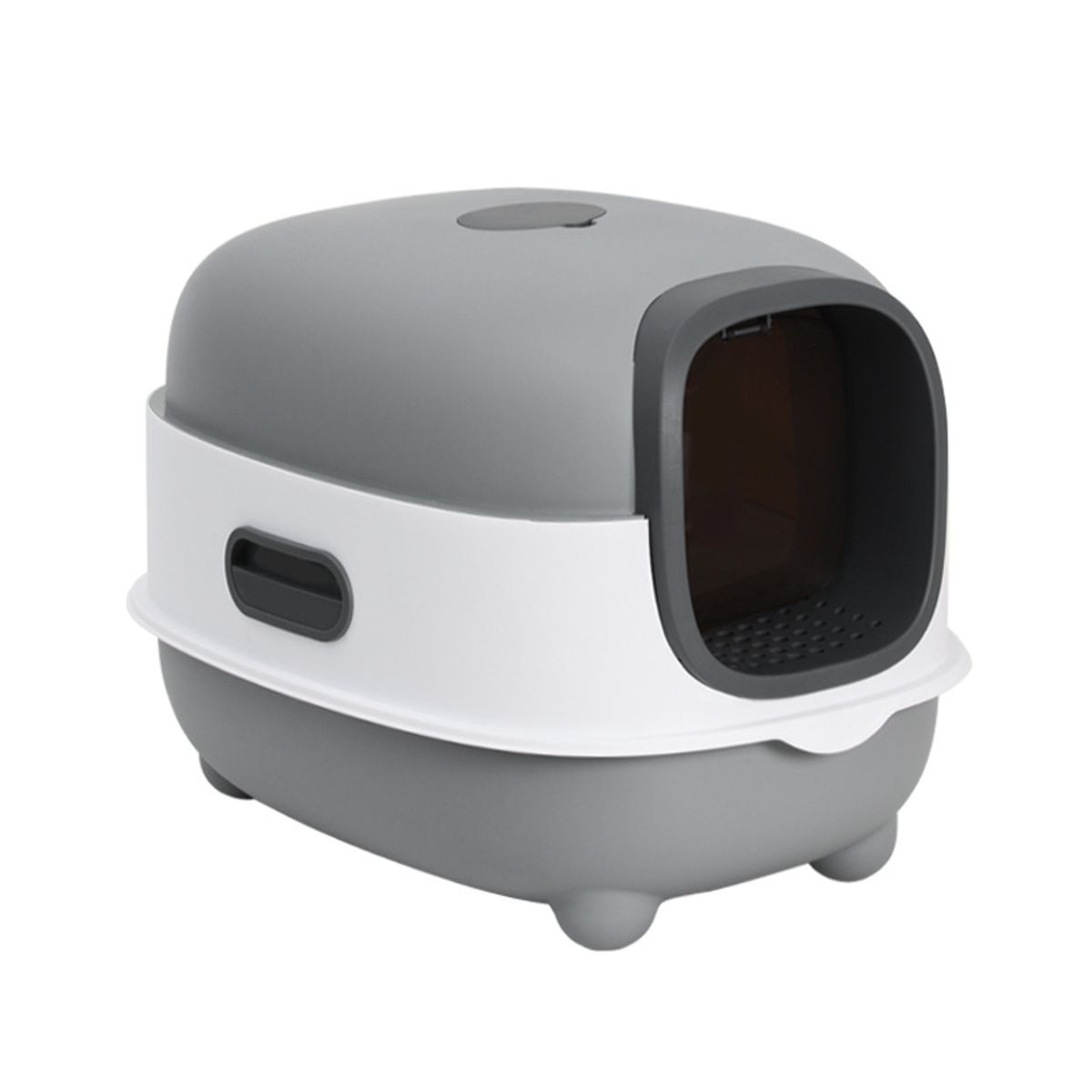 CRUSEC - Caja de Arena Plegable Completa Esterilización UV Para Gato.