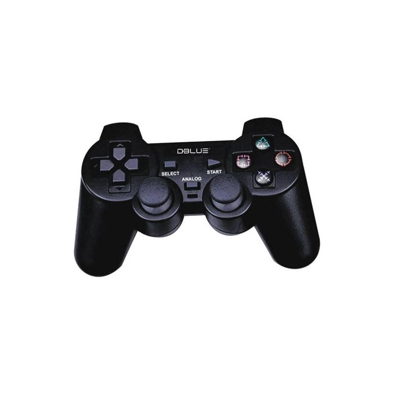 DBLUE - Joystick Usb Pc Con Vibración Color Negro - SC
