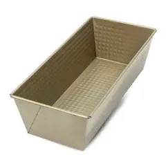 ILKO - Molde Rectangular 25 Cm Antiadherente Gold