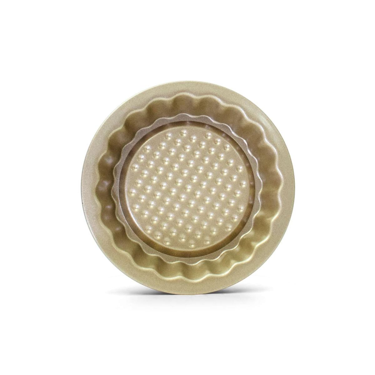 ILKO - Set 4 Mini Tartaletas Antiadherente Gold Ilko