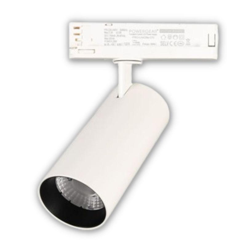 GENERICO - Foco Riel Trifasico Cob 30w Blanco Want LUZ CALIDA