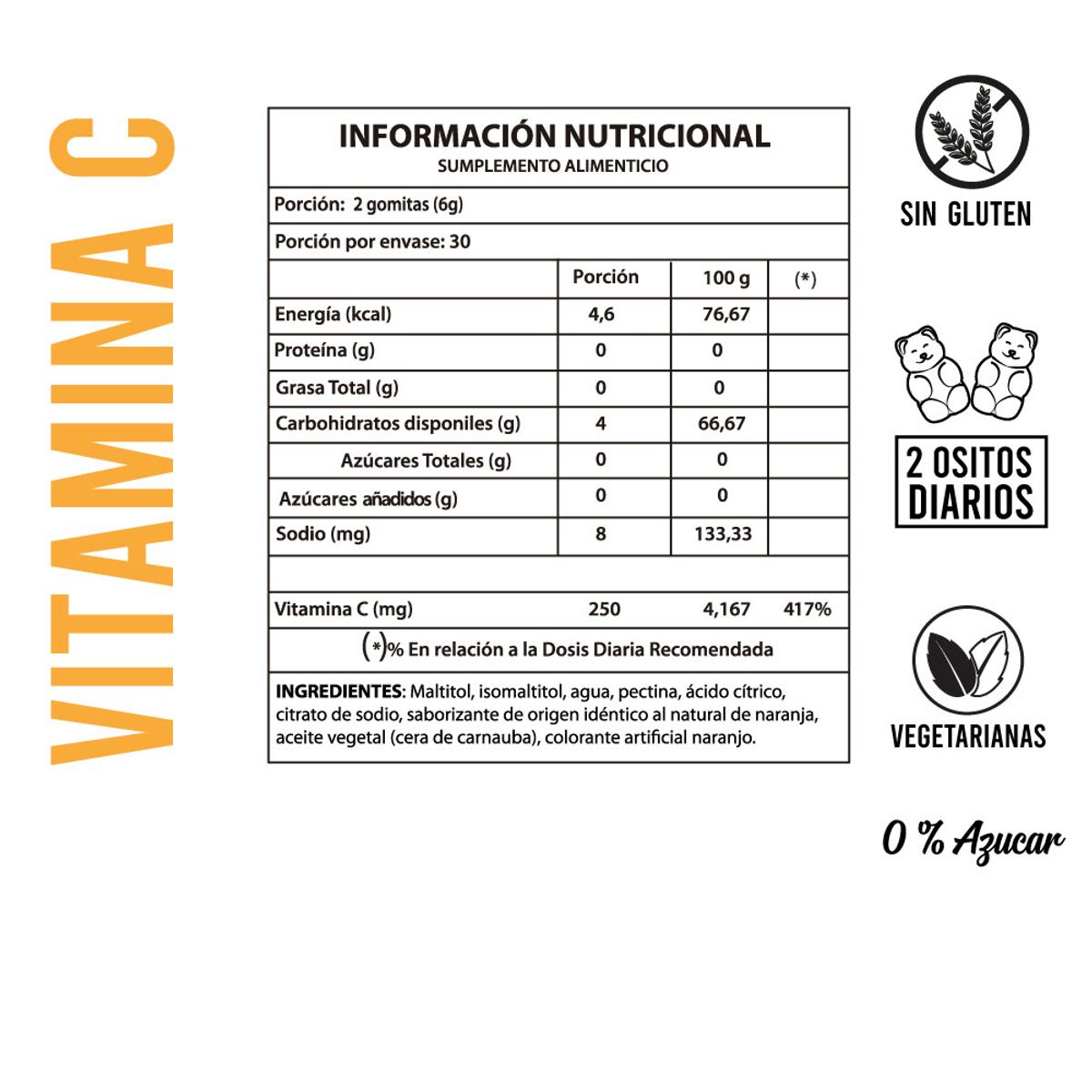 Perfect Bear - Vitamina C  2 meses