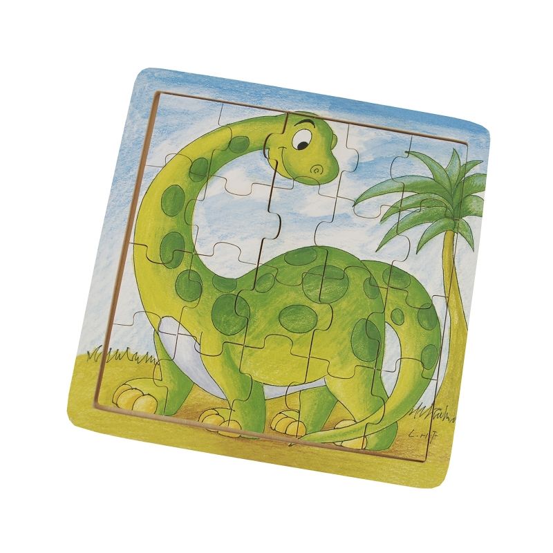 DACTIC - Puzzle Dinosaurio Madera Dactic