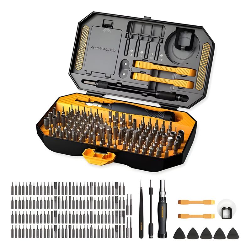 LUMAX - Set Destornillador De Precision Juego 143 Piezas