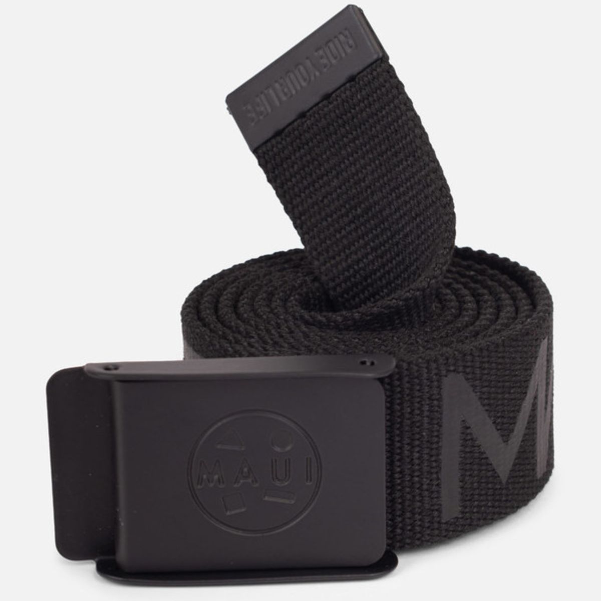 MAUI AND SONS - Cinturon Wyrmcoil  Negro Hombre Maui and sons