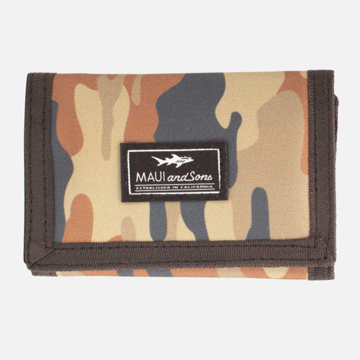 MAUI AND SONS - Billetera Young Camo Tri-Fold Multicolor Hombre Maui and sons