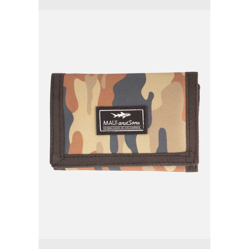 MAUI AND SONS - Billetera Young Camo Tri-Fold Multicolor Hombre Maui and sons
