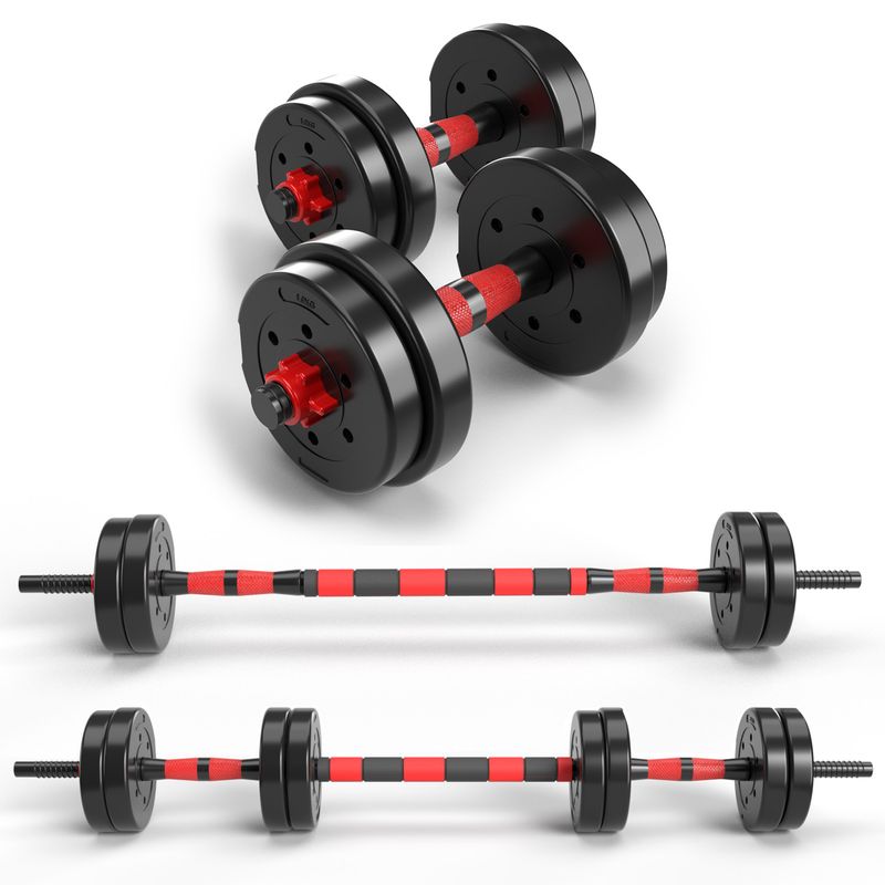 FITMAX - Set Mancuernas Fitmax 10 Kg PVC