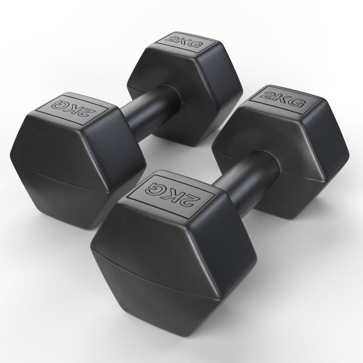 FITMAX - Par Mancuernas Fitmax 2 Kg PE