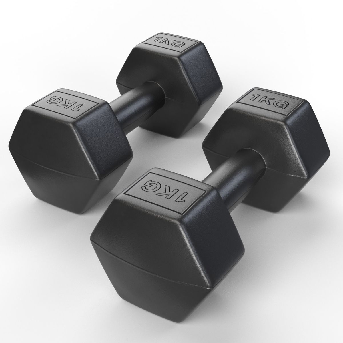 FITMAX - Par Mancuernas Fitmax 1 Kg PE