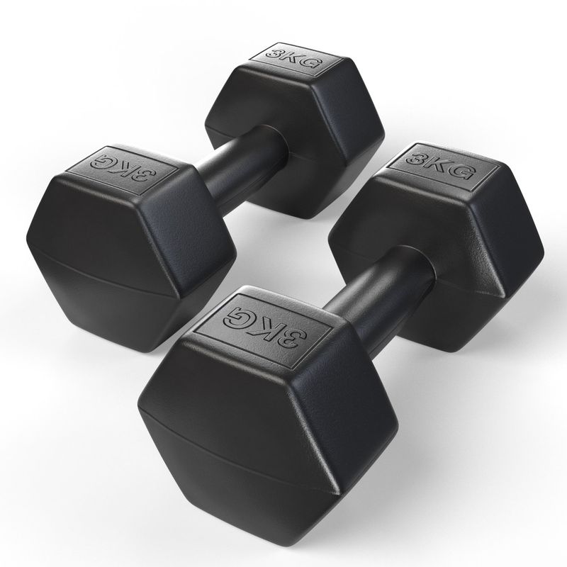 FITMAX - Par Mancuernas Fitmax 3 Kg PE
