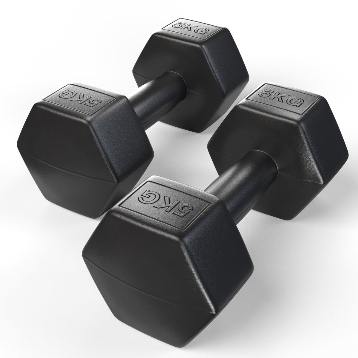 FITMAX - Par Mancuernas Fitmax 5 Kg PE