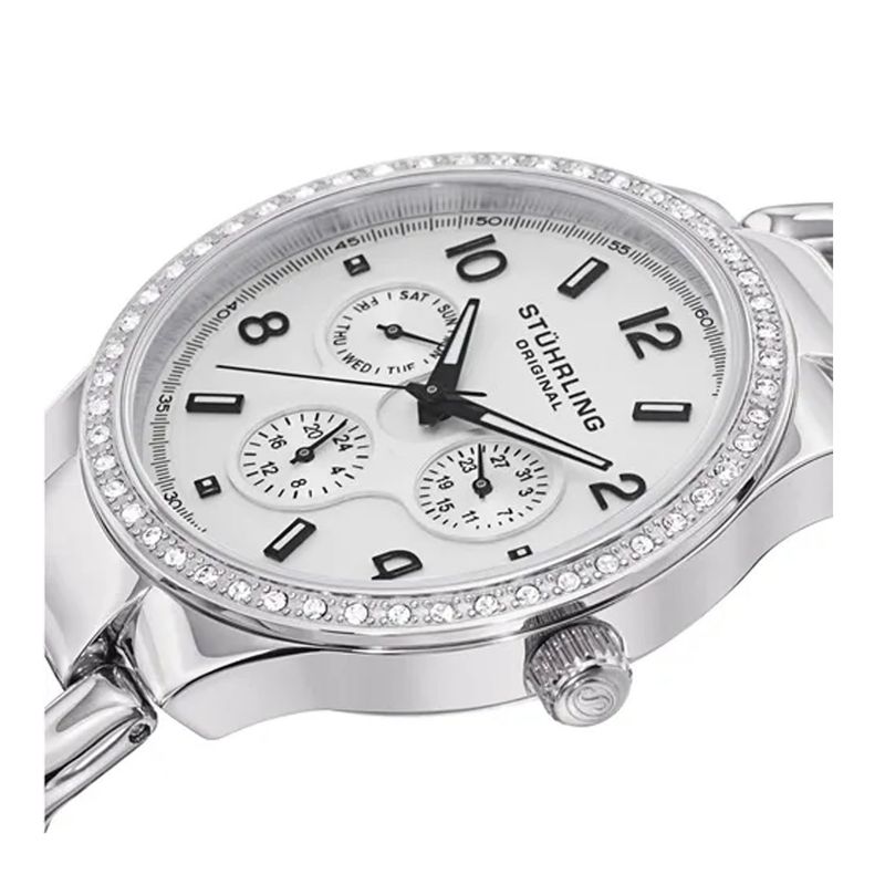 GENERICO - Reloj Análogo Stuhrling para Mujer plateado