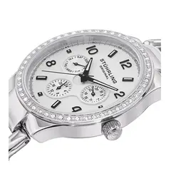 GENERICO - Reloj Análogo Stuhrling para Mujer plateado