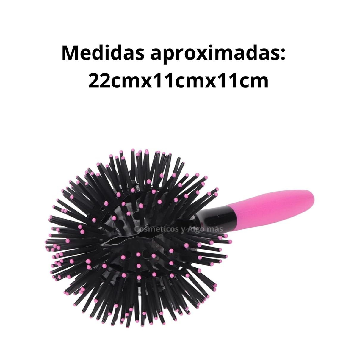 GENERICO - Cepillo moldeador 360 grados de forma esferica silicon resistente