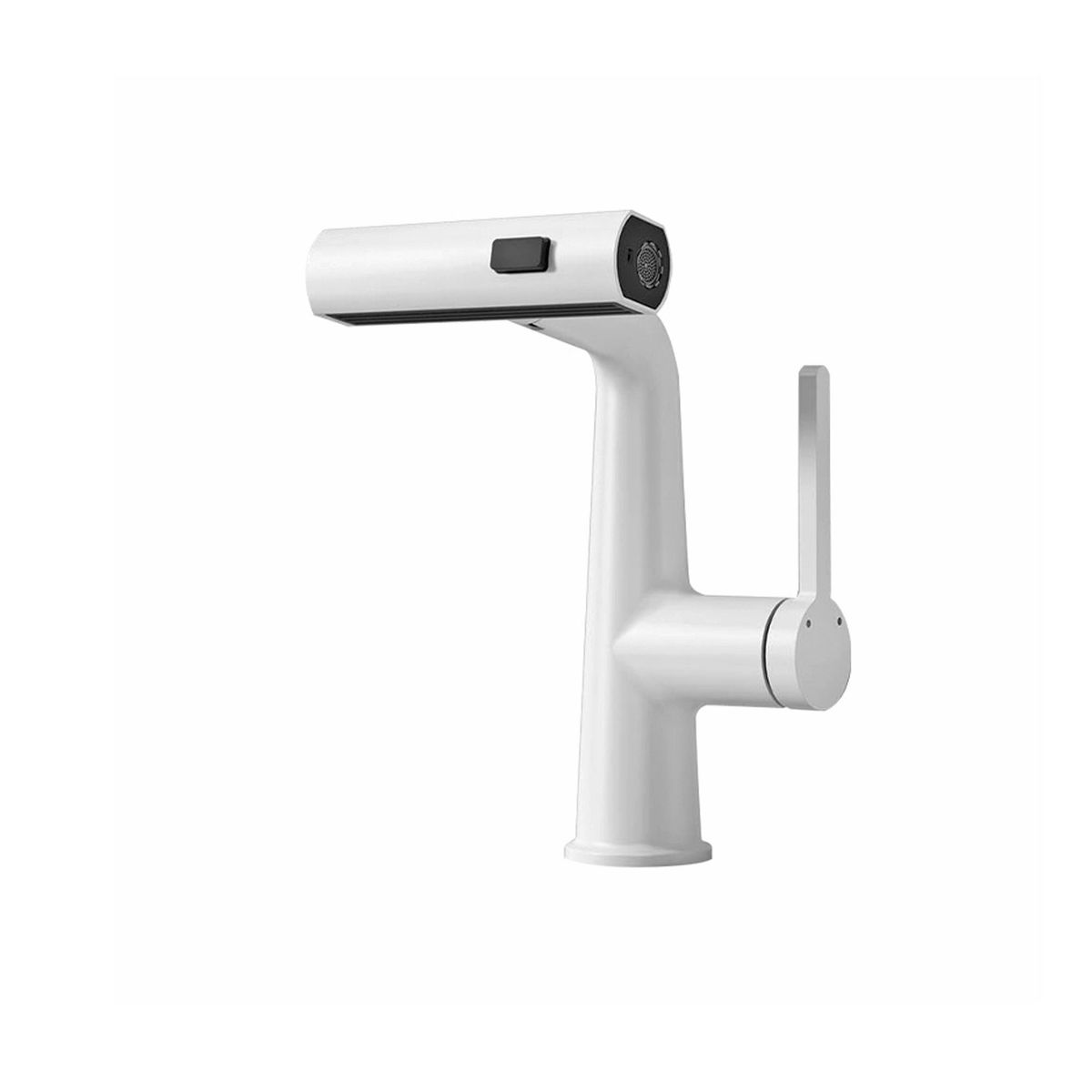 SHOOT - Llave monomando extensible Lavaplatos White ShootHome multiposición