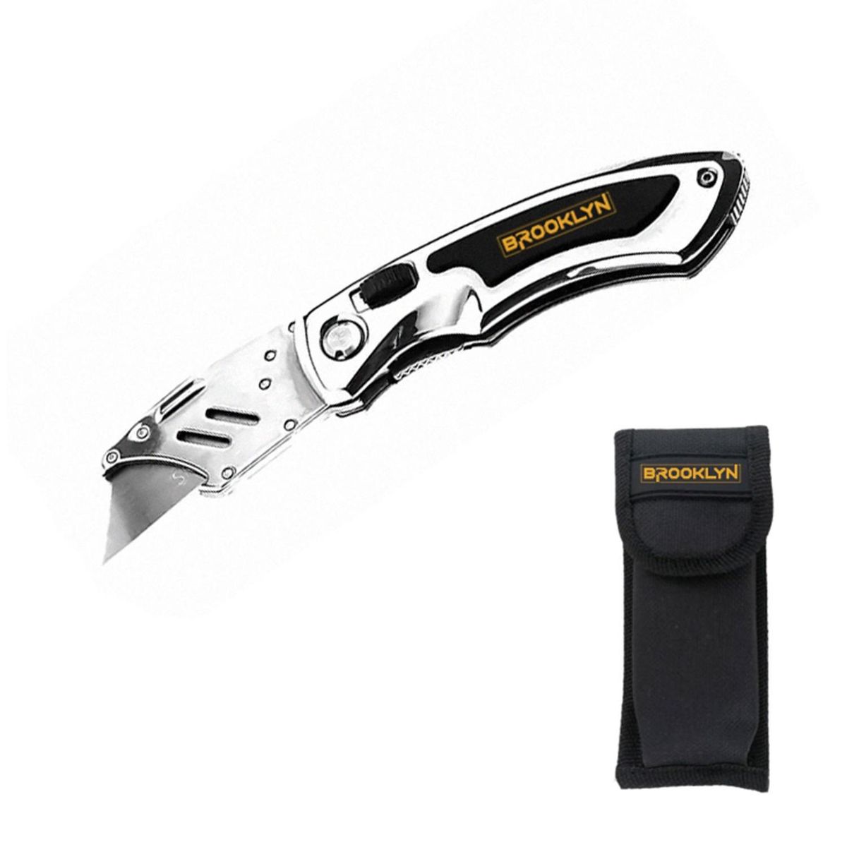 BROOKLYN - Cuchillo Cartonero Navaja Brooklyn Corta Carton Profesional