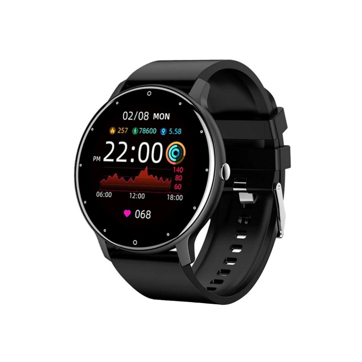 LINKON - Reloj Inteligente Smartwatch Deportivo Llamadas BT Linkon - Negro
