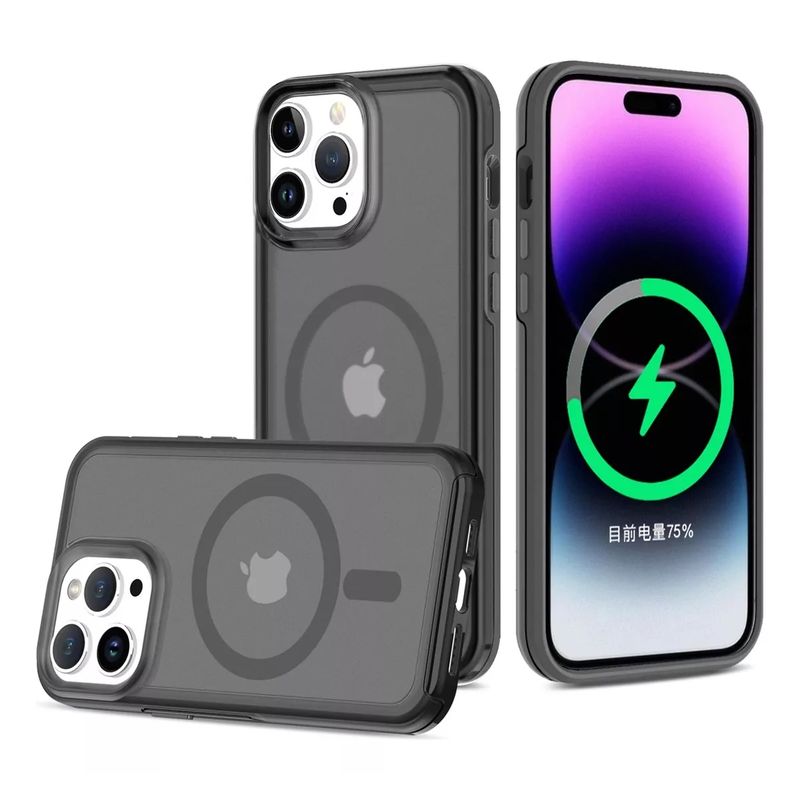 ORILWAYO - Apple Carcasa Transparente Con Magsafe Para Iphone 15