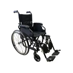 GLOMED - Silla De Ruedas Pediátrica Niños Negra Ultra Liviana