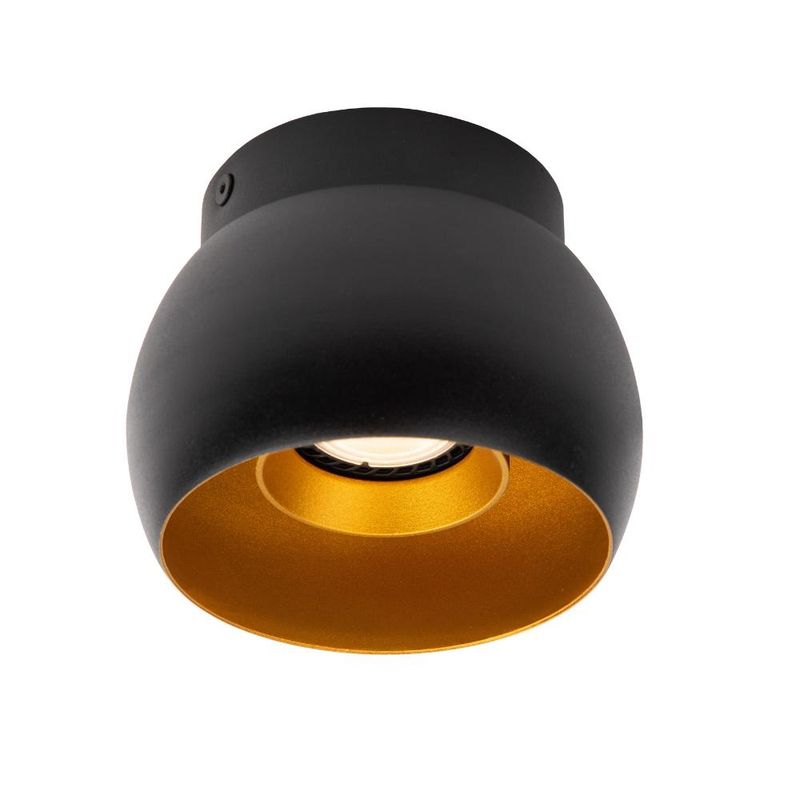 BOSCO - LAMPARA DE TECHO TORBEN NEGRO Ø12,5 1XGU10 BOSCO