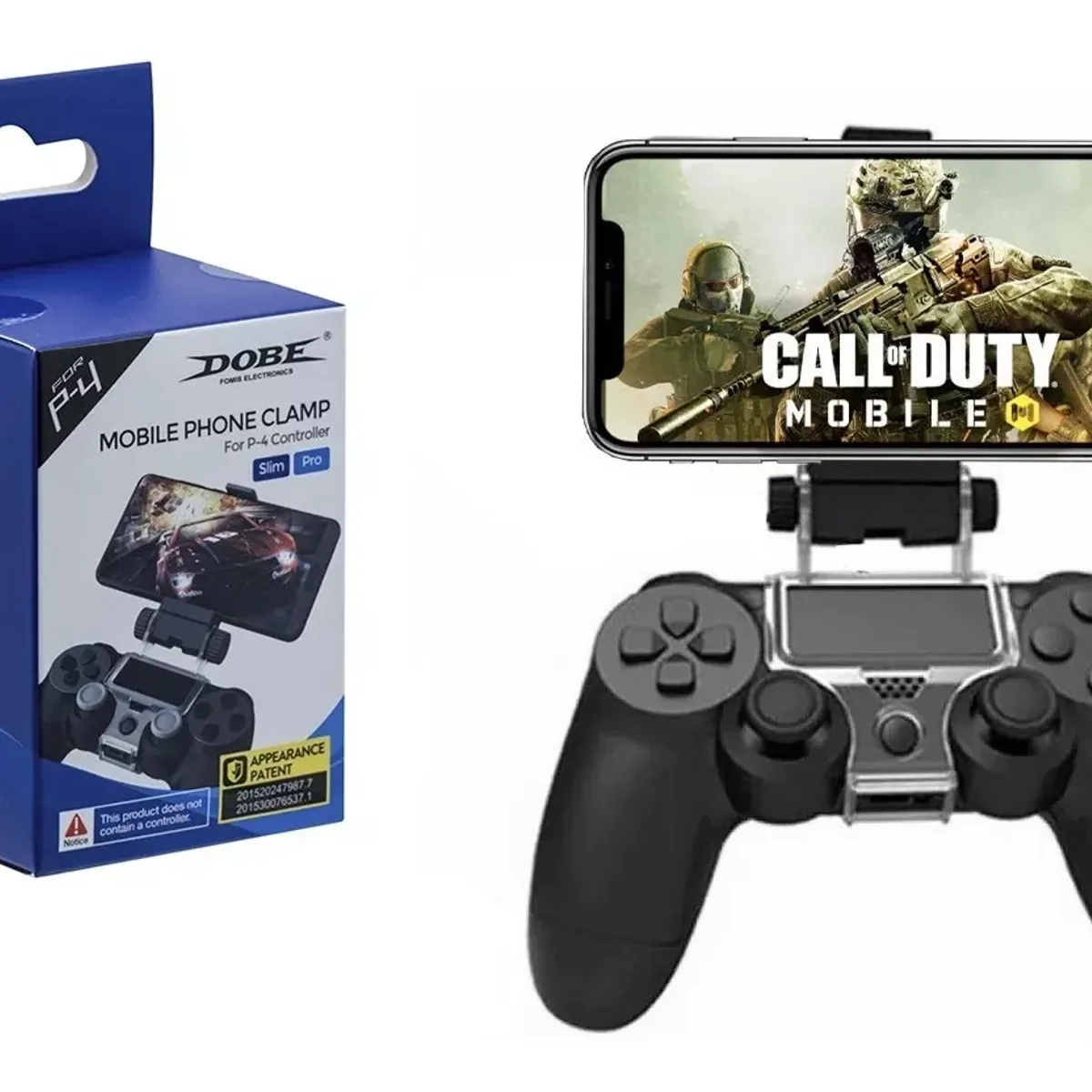 GENERICO - Soporte Celular Para Playstation 4 Ps4 Slim Control Gamepad