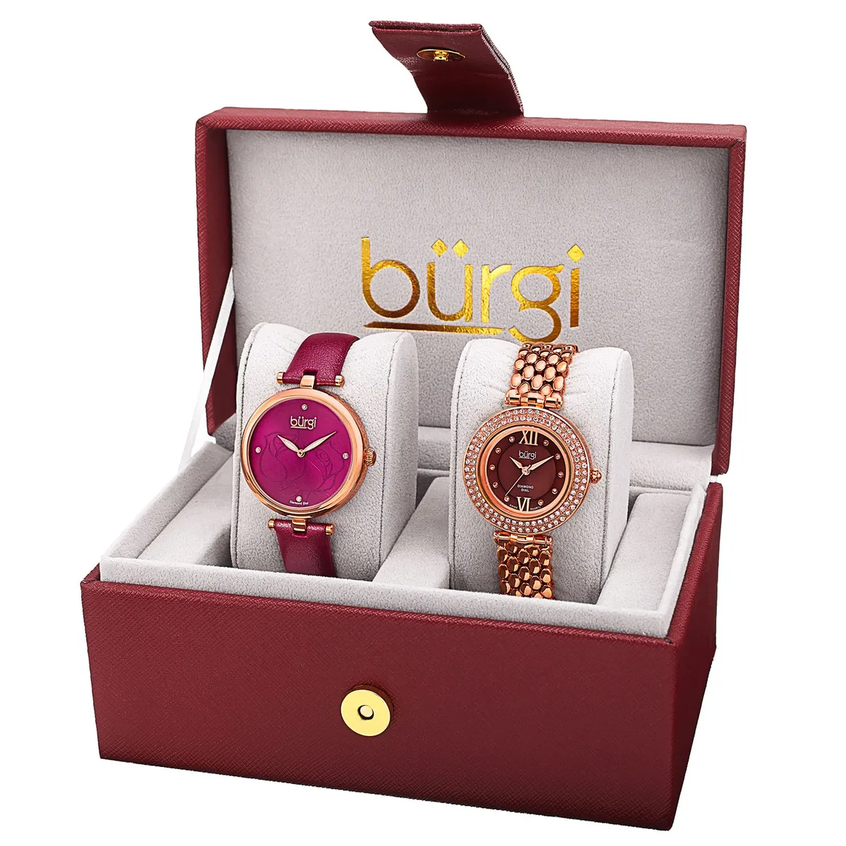 GENERICO - Set 2 Relojes Bürgi para Mujer