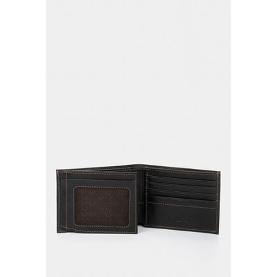 Imagen 2 del producto Vélez Billetera Humanista Cuero Hombre Costuras Contraste Negro