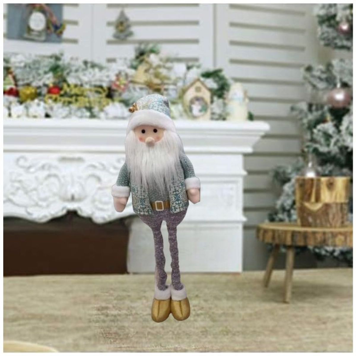 GENERICO - Muñecos Monos Patas Largas Navideños Ajustables 60-90cm