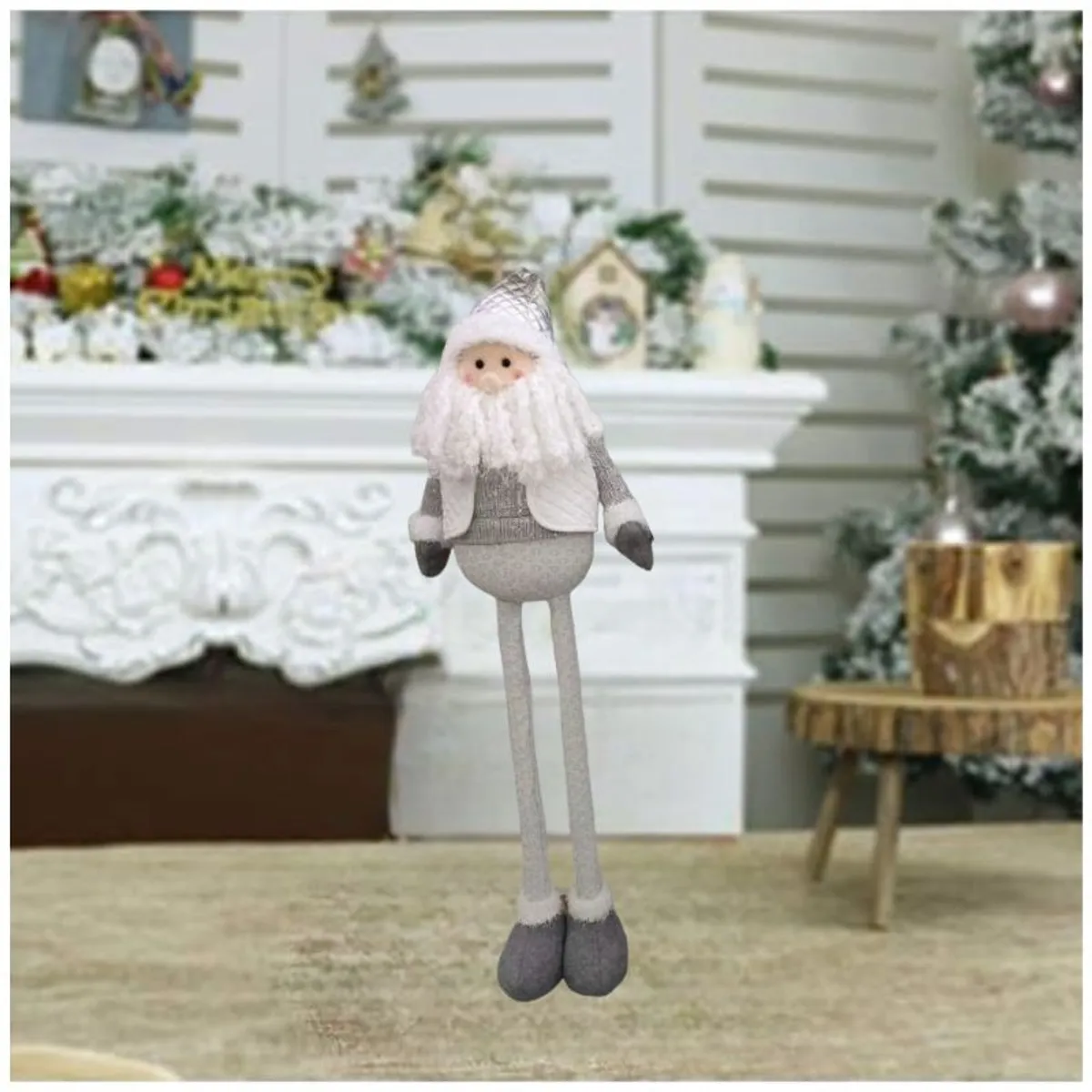 GENERICO - Muñecos Monos Patas Largas Navideños Ajustables 60-100cm