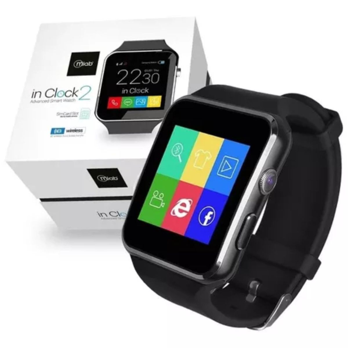 OEM - Reloj Smartwatch Mlab In Clock 2 Ipx6 Pasos 8922 Full