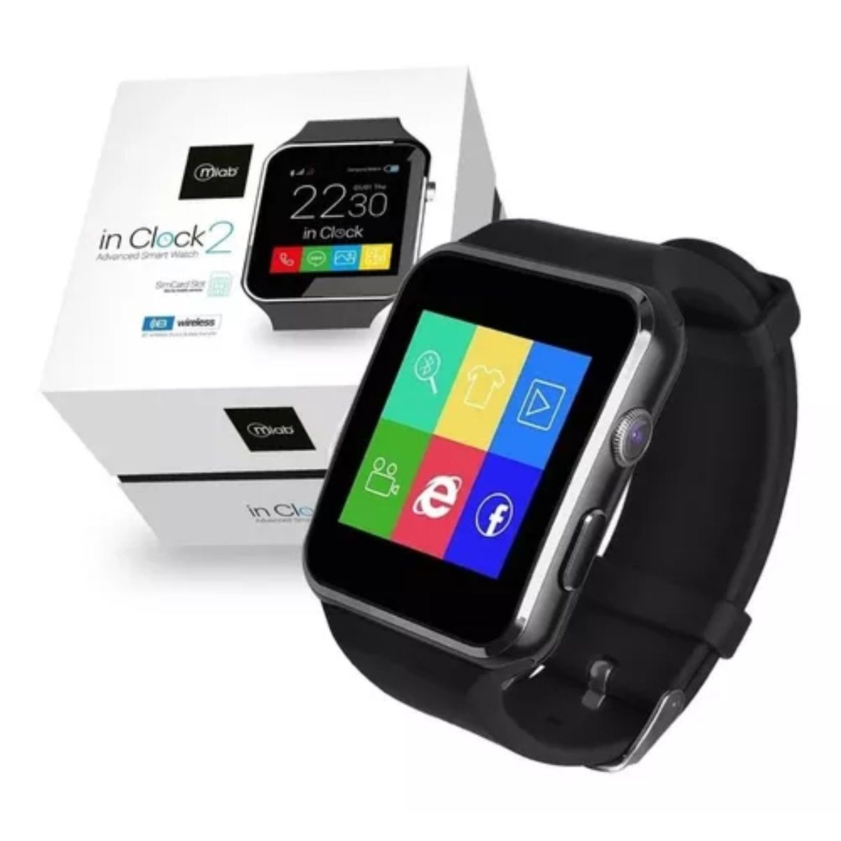 OEM - Reloj Smartwatch Mlab In Clock 2 Ipx6 Pasos 8922 Full