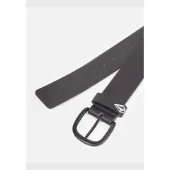 VOLCOM - Cinturon Zamora Belt Negro Hombre