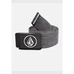 VOLCOM - Cinturon Circle web Belt MEL Gris Hombre