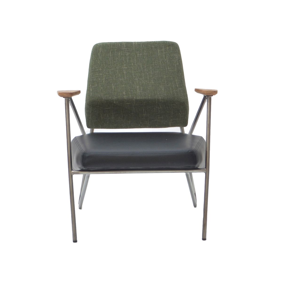 SUR DISEÑO - Sillón Verona Negro Verde