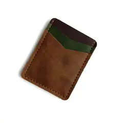GENERICO - Tarjetero Vertical Ñuñoa Cuero Vegano
