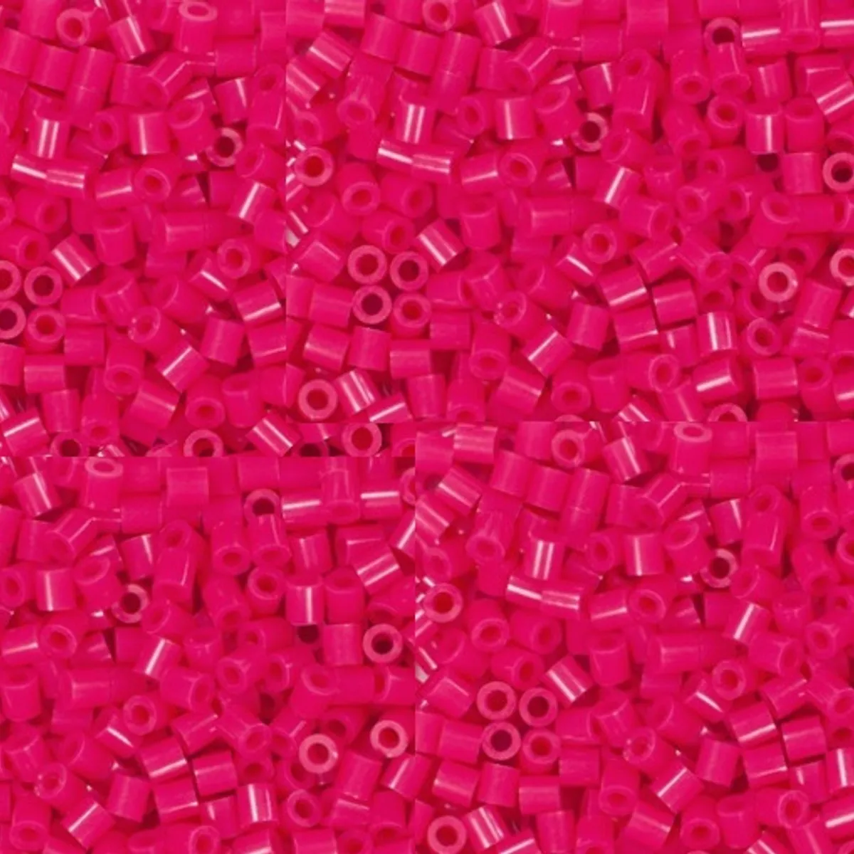 GENERICO - HAMA BEADS PERLER 1500u 5MM FUCSIA 1713