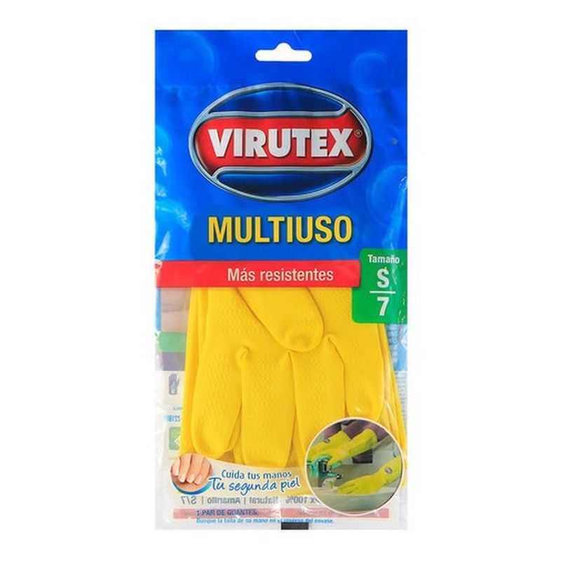 VIRUTEX - Guantes Multiuso Talla S Virutex