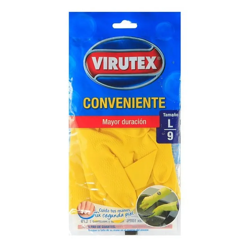 VIRUTEX - Guantes Conveniente Talla L Virutex
