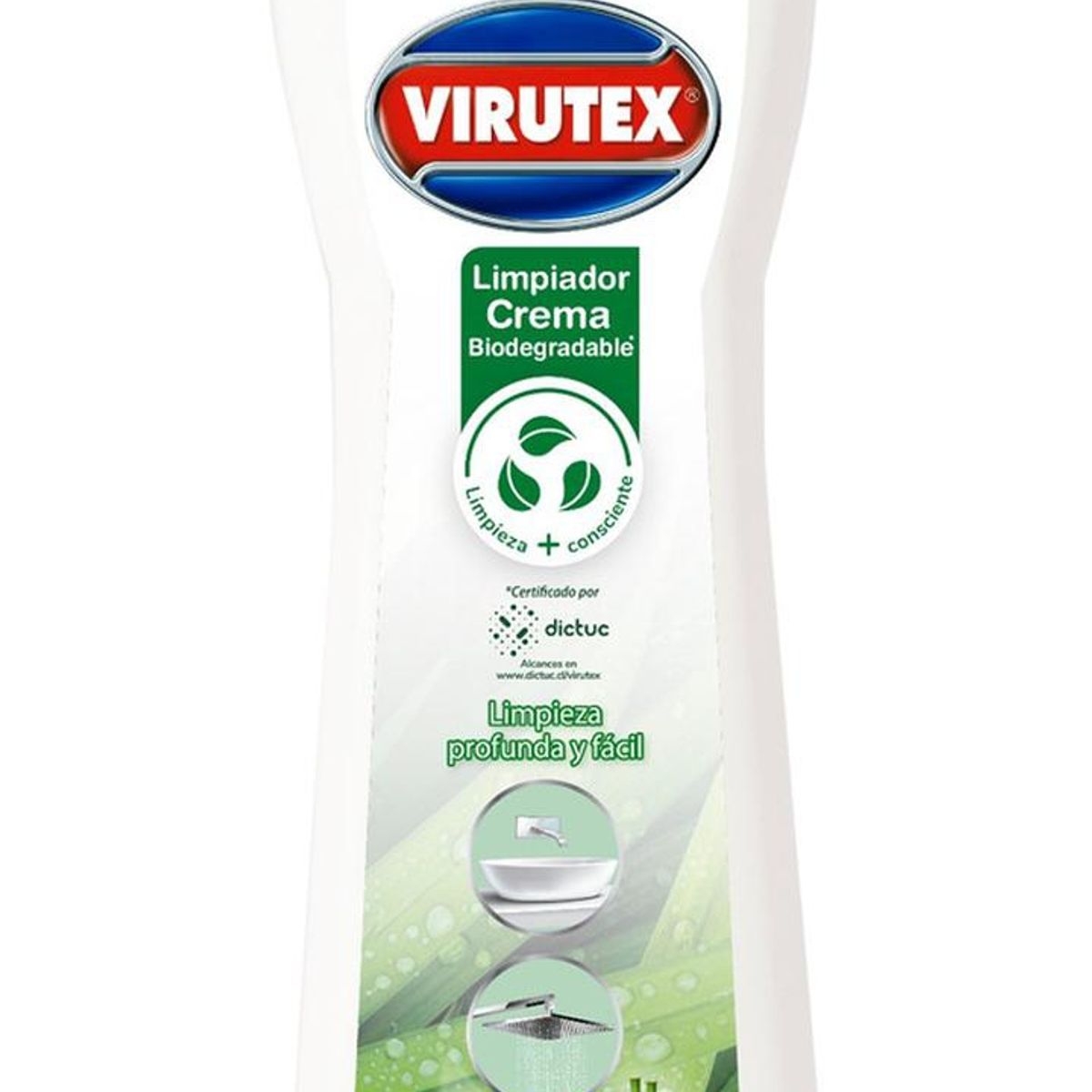 VIRUTEX - Limpiador Crema Bio Bambu 750 Virutex